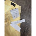 Talbots Jeans NWT 12 Light Soft Pale Yellow Slim Ankle Jeans Photo 3