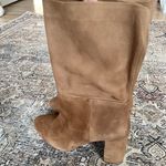 H&M Premium Selection Suede Block Heel Boots in Brown - 8 Photo 5