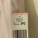 Le Suit New‎ NWT  Pink Blue Pinstripe The Hamptons Lined Back Zip Skirt Size 10 Photo 3