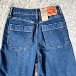 Levi's NWT  Mile High Women's Wie Leg HIgh Waist Jeans Sz 25 - 0 Photo 7