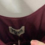 Show Me Your Mumu Caitlin Ruffle Maxi Dress Burgundy  Medium Photo 6