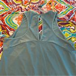 Gymshark Lustre Tank Athletic Gym Tank Top SZ Large Stormy Turquoise Women’s Photo 6