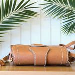 Rachel Zoe Edessi Vegan Leather Crossbody Shoulder Belt Bag – Cognac Brown Photo 4