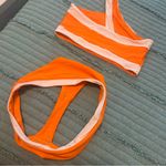Boutique Swimwear Brand “KB SWIM” Orange Creamsicle Bikini Set Size M Size M Photo 9