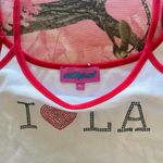 Edikted i heart la rhinestone tank top Photo 3