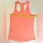Reebok  CrossFit‎ Tank Top Racerback Zip Up Side Pocket Pink Orange Size Medium Photo 5