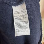 Tommy Hilfiger  Hoodie Dress Womens Large Navy Blue Spell Out Sweatshirt pullover Photo 5