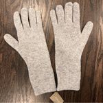 J.Crew  Soft Knit Gloves in Light Gray Wool and Alpaca NWT Photo 4