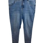 Universal Standard Medium Wash Straight Leg Jeans Photo 0
