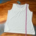 Royal Robbins NWT  Essential Tencel White Sleeveless Tank Top XL Photo 6