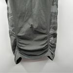 Athleta  Camo Gray Fastest Track Sleeveless‎ Muscle Ruched Tank Top Size XS Photo 4