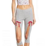 Lounge Mapalé 2-Piece Set  Holiday Print Pajama Tank & Cut-Out Pants Size L NWT Photo 1