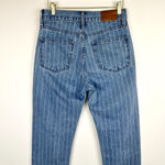 Madewell NEW The Petite Perfect Vintage Crop Jean Pinstripe Edition Blue US 24 Photo 8