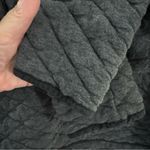 J.Crew Quilted Crop Sweater Women's Oversized Med Soft 100% Cotton Poly Filled Photo 3