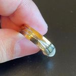 Golden X Infinity Promise Ring Gold Photo 4