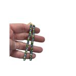 Multi colored rhinestone crystal set of 2 bracelets Photo 2