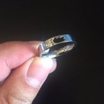 Little Footprint Stainless Steel Ring Size 7 Silver Photo 2