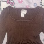 Y2K baby doll top Brown Photo 2