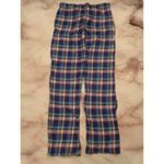 Aeropostale NWOT AERO women's XXS blue/black/pink/white sparkle Plaid pants MSRP $49.99 Photo 1