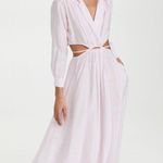 Young Fabulous and Broke NWT YFB Derby in Violet Purple V-neck Cutout Maxi Dress S Photo 10