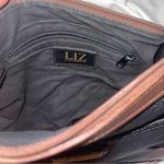 Liz Claiborne Black and Brown Crossbody Bag vintage Photo 4