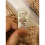 SO  Heritage Striped Knit Sweater Cable Sleeve Cozy Layer XL Photo 4