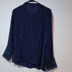 Counterparts Navy Blue Lace Detail Women's‎ Top Photo 4