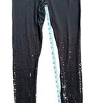 Kische Sequin Detail Black Leggings Size Small Photo 2