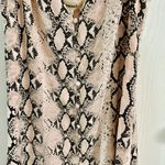 L'Agence NWT Reformation L’Agence silk long maxi dress pink python print vacation summer Photo 2