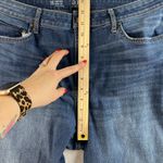 a.n.a . Sz 16 High Rise Wide Leg Jeans Released Frayed Hem Women’s Blue Stretch Photo 10