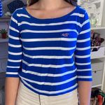 Hollister Y2K Vintage Striped Henley - XS Photo 0