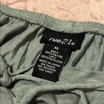 Rue 21  Women's Green Lace Off Shoulder Sleeve Top Photo 1