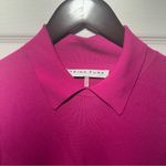 Trina Turk NWOT •  • Bookish Collared Minidress • Pink • 3/4 Sleeve • 100% Rayon Photo 9