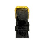 Rado ꔘ Iconic Jubile Integral Diamonds Watch ꔘ Black and Gold ꔘ Florence Strap Photo 4