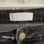 Velvet by Flying Monkey Cement High Rise Skinny Distressed Ripped Black Gray Size 32 Photo 1