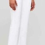 L'Agence L’AGENCE Size 26 Jeans Nadia High Rise Cropped Straight White Stretch Timeless Photo 1