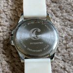 Charming Charlie women’s vintage white/silver silicon adjustable watch Photo 5