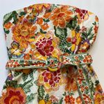 Joie  Strapless belted mini dress w/ tiered‎ skirt 14 - NWT Photo 4