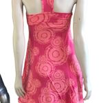 Soybu  Circle Print Racerback Pink Dress with Built in Bra Women's Size Small Photo 0