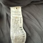 ZARA Charcoal Blouse with Button Detail Size S Made in Turkey Photo 6