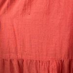 Kate Hill  skirt women's M tiered ruffle hem pull on maxi lined eyelet coral Photo 6