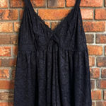 Torrid Curve womens lace babydoll lingerie top black 3 Size 3X Photo 0