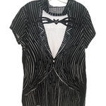 Disney Nightmare Before Christmas Skellington Shirt Women's XXL Hoodie Costume Photo 0