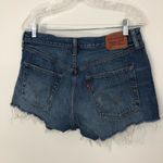 Levi's Levi’s 501 High Rise Denim Cutoff Shorts Distressed Photo 2