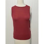 Good American Women's The Easy Breezy Open-Back Tank Top Hibiscus Size 0 XS Photo 6