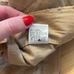 James Perse  Linen and Cotton Khaki Wide Leg Pants Photo 4