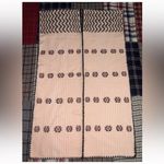 Kaftan Handwoven dress Mexican huipil Pinstripe Orange White like Pippa Holt Size undefined Photo 4