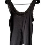 Gap Love By Women's Size Medium Forever Favorite Gray Lace Cami Tank Top Photo 0