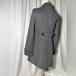 Halogen  Blazer style white and black trench jacket | S Photo 3