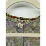 One World  2X Multicolor Aztec Boho Open Front Cardigan Knit Fall Layer Photo 3